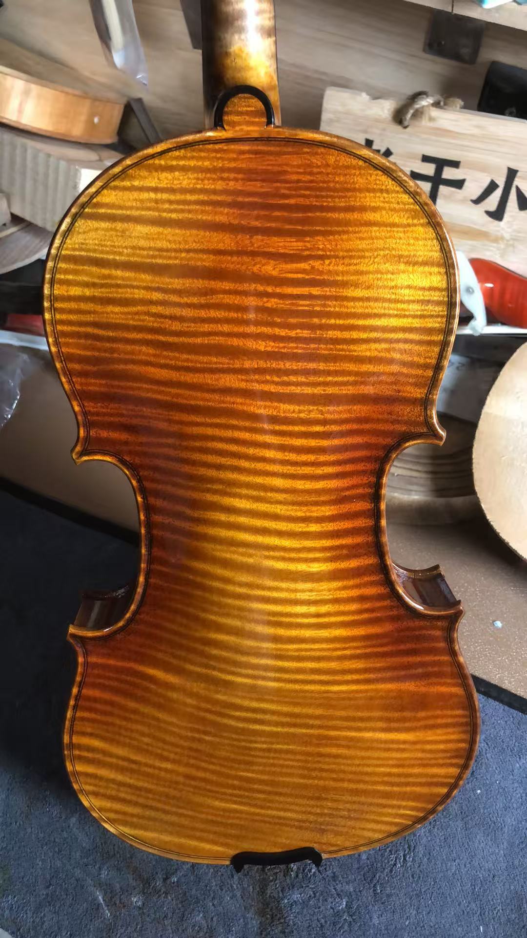 The HS-300 violin, the instrument you are about to hear